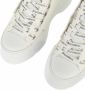 J.W.Anderson Sneakers Calf Canvas Sole High-Top Sneakers in wit - Thumbnail 2