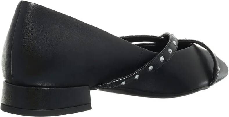 Karl Lagerfeld Ballerinas Kerrie Krosstrap Studs in zwart