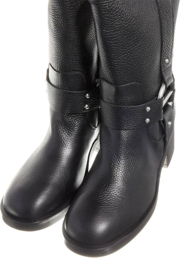 Karl Lagerfeld Boots Brooklyn Mid Leg Strap Boot in zwart