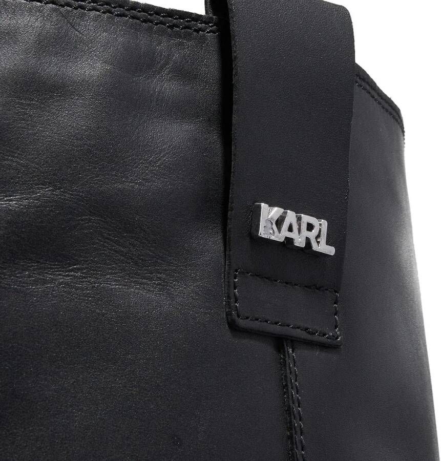 Karl Lagerfeld Boots & laarzen Brooklyn Hi Leg Boot Lined in zwart