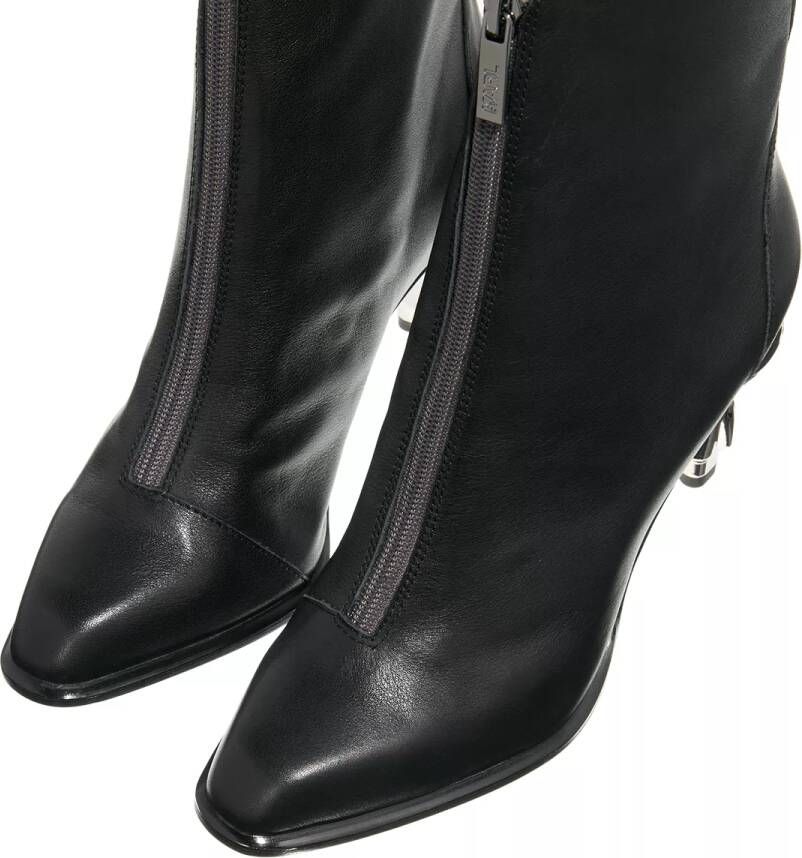 Karl Lagerfeld Boots & laarzen Ikon Heel Zip Ankle Boot in zwart