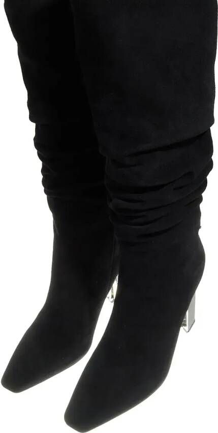 Karl Lagerfeld Boots & laarzen Kl Tower Slouch Knee Boot in zwart