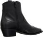 Karl Lagerfeld Enkellaarzen Kansas Nft Zip Boot in zwart - Thumbnail 2