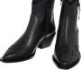 Karl Lagerfeld Enkellaarzen Kansas Nft Zip Boot in zwart - Thumbnail 4