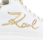 Karl Lagerfeld Low-Top Sneakers Anakapri Signia Lace Lthr in wit - Thumbnail 3