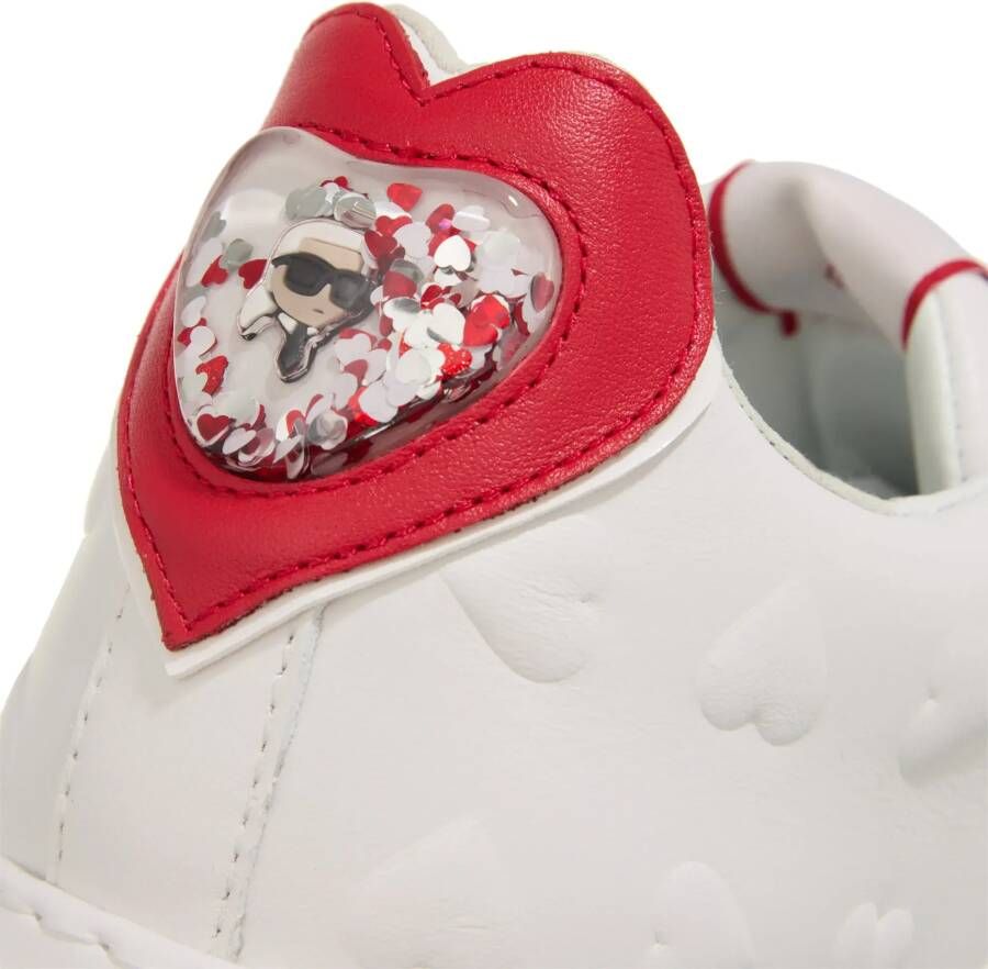 Karl Lagerfeld Low-Top Sneakers Anakapri Valentine Special in wit