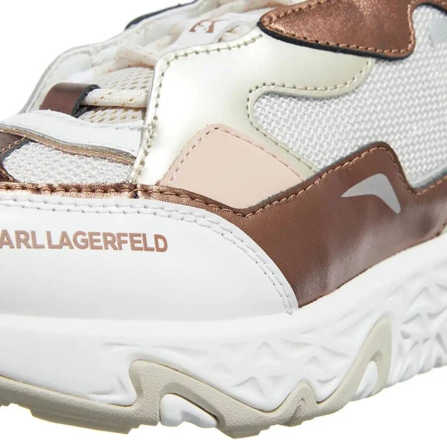 Karl Lagerfeld Low-Top Sneakers Blaze Strike Lthr Metallik in roségoud