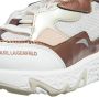 Karl Lagerfeld Low-Top Sneakers Blaze Strike Lthr Metallik in roségoud - Thumbnail 5