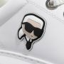 Karl Lagerfeld Low-Top Sneakers Kapri Lug Karl Nft Lo Lace in wit - Thumbnail 3