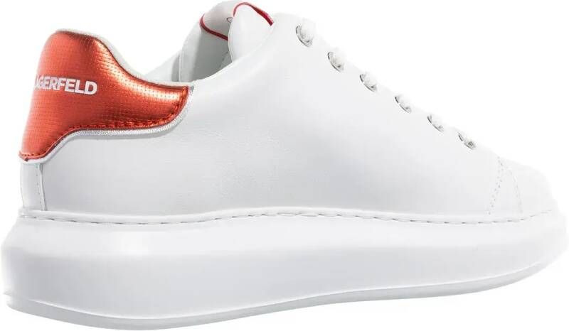 Karl Lagerfeld Low-Top Sneakers Kapri Maison Metalmesh Tab in rood