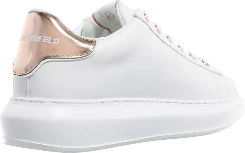 Karl Lagerfeld Low-Top Sneakers Kapri Signia Emboss Lo Lace in wit