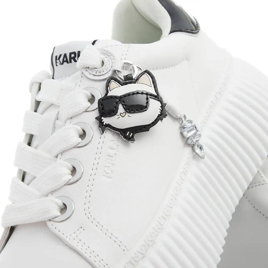 Karl Lagerfeld Low-Top Sneakers Kreeper Lo Nft Twin Pendant Lo in wit