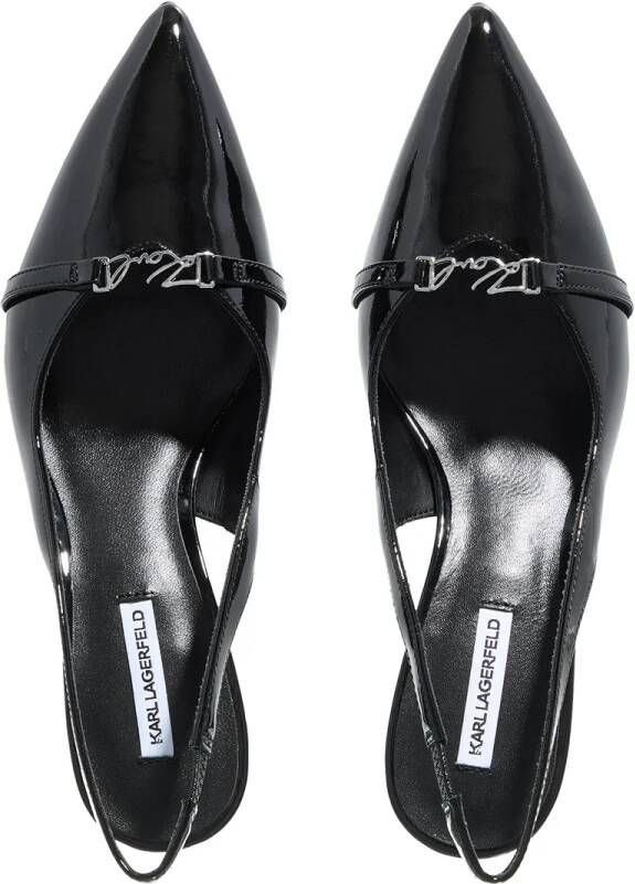 Karl Lagerfeld Pumps & high heels Sienna Signia Trim Sling in zwart