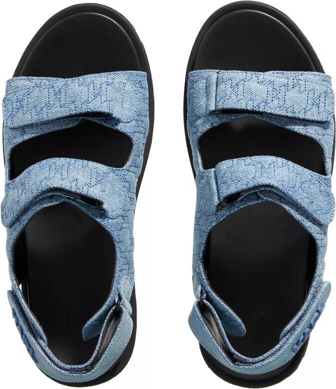 Karl Lagerfeld Sandalen Salon Tred Quilted Slingback in blauw