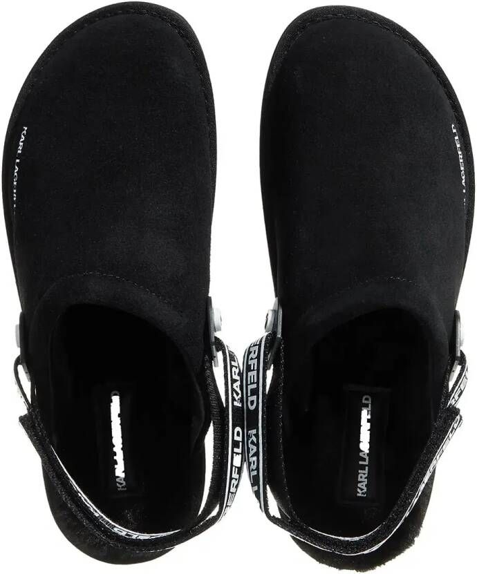 Karl Lagerfeld Slippers & Mules Thermo Slingback Klog in zwart