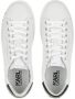 Emporio Armani Low-Top Sneakers SCHWARZER MONOGRAM SNEAKER in zwart - Thumbnail 2