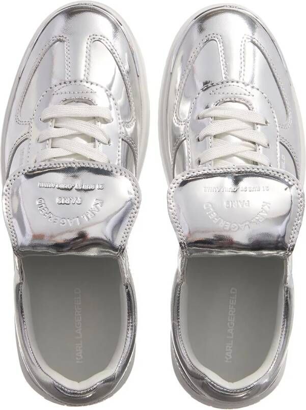 Karl Lagerfeld Sneakers Atlas Lo Lace Lthr in zilver