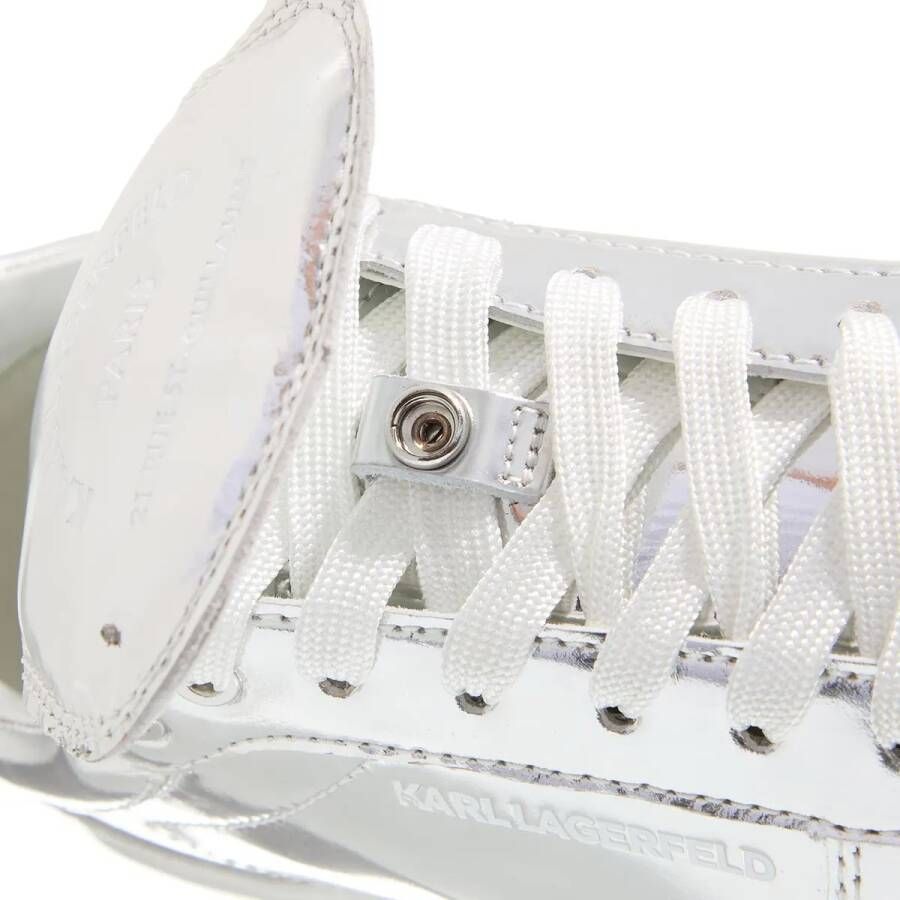 Karl Lagerfeld Sneakers Atlas Lo Lace Lthr in zilver