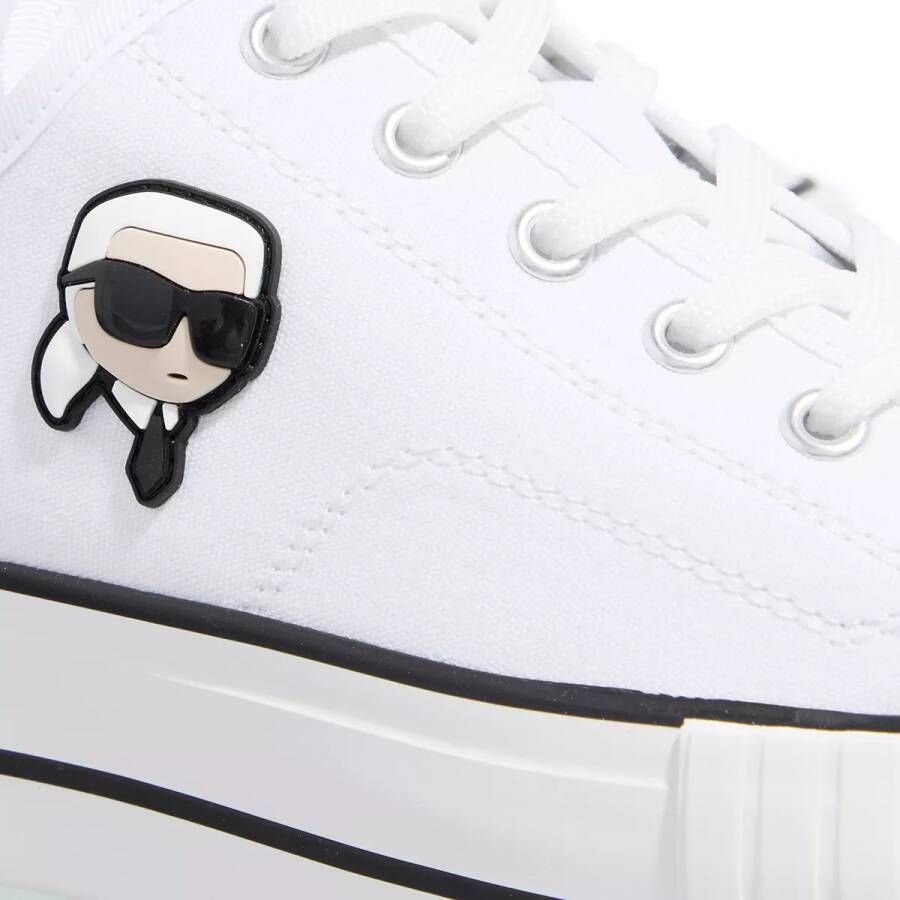 Karl Lagerfeld Low-Top Sneakers Kampus Max Nft Patch Lo Lace in wit