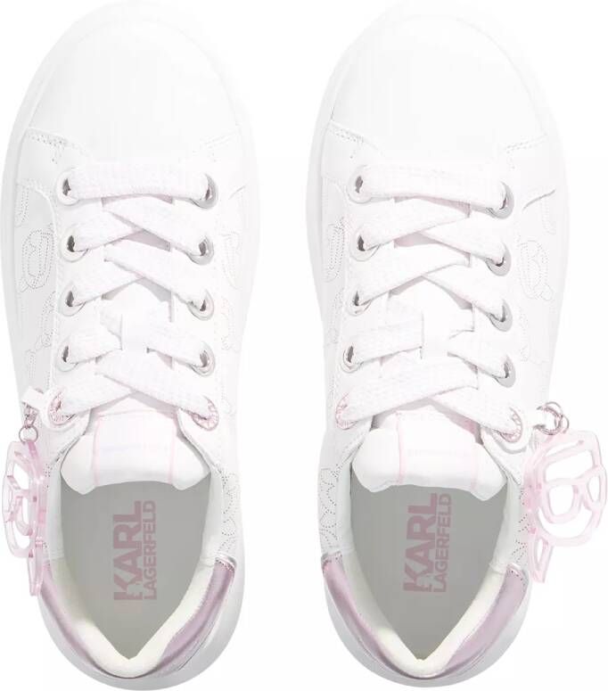 Karl Lagerfeld Sneakers Kapri Nft Plexi Pendant in wit