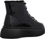 Karl Lagerfeld Sneakers Kreeper Lo Shine Mid Lace in zwart - Thumbnail 3