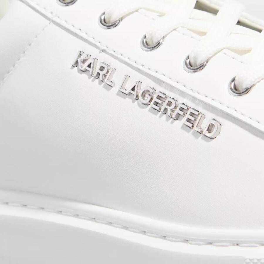 Karl Lagerfeld Low-Top Sneakers Maxi Kup Lo Lace Iii in wit