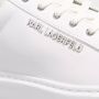 Karl Lagerfeld Low-Top Sneakers Maxi Kup Lo Lace Iii in wit - Thumbnail 2