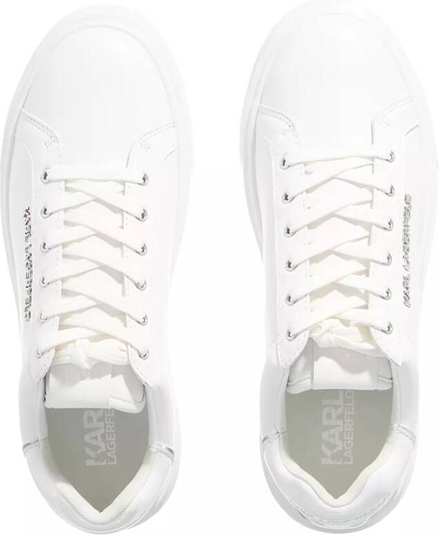 Karl Lagerfeld Low-Top Sneakers Maxi Kup Lo Lace Iii in wit