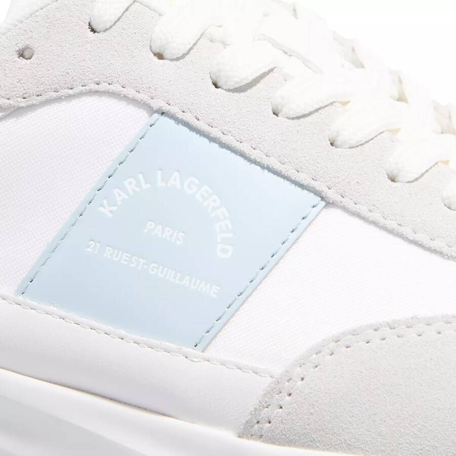 Karl Lagerfeld Sneakers Serger Maison Band Lo Lace in wit