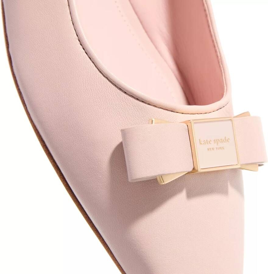 kate spade new york Loafers & ballerina schoenen Bowdie Ballet in poeder roze