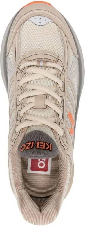 Kenzo Low-Top Sneakers Beige in beige