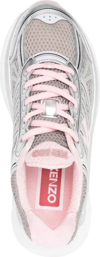 Kenzo Low-Top Sneakers Pink in poeder roze