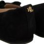 Lauren Ralph Lauren Ballerinas Londyn Bow Flats Ballet in zwart - Thumbnail 7