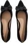 Lauren Ralph Lauren Ballerinas Londyn Bow Flats Ballet in zwart - Thumbnail 8