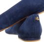 Lauren Ralph Lauren Ballerinas Londyn-Flats-Ballet in blauw - Thumbnail 2