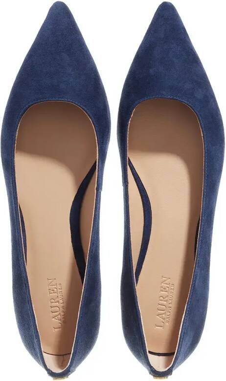 Lauren Ralph Lauren Ballerinas Londyn-Flats-Ballet in blauw