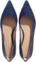 Lauren Ralph Lauren Ballerinas Londyn-Flats-Ballet in blauw - Thumbnail 3