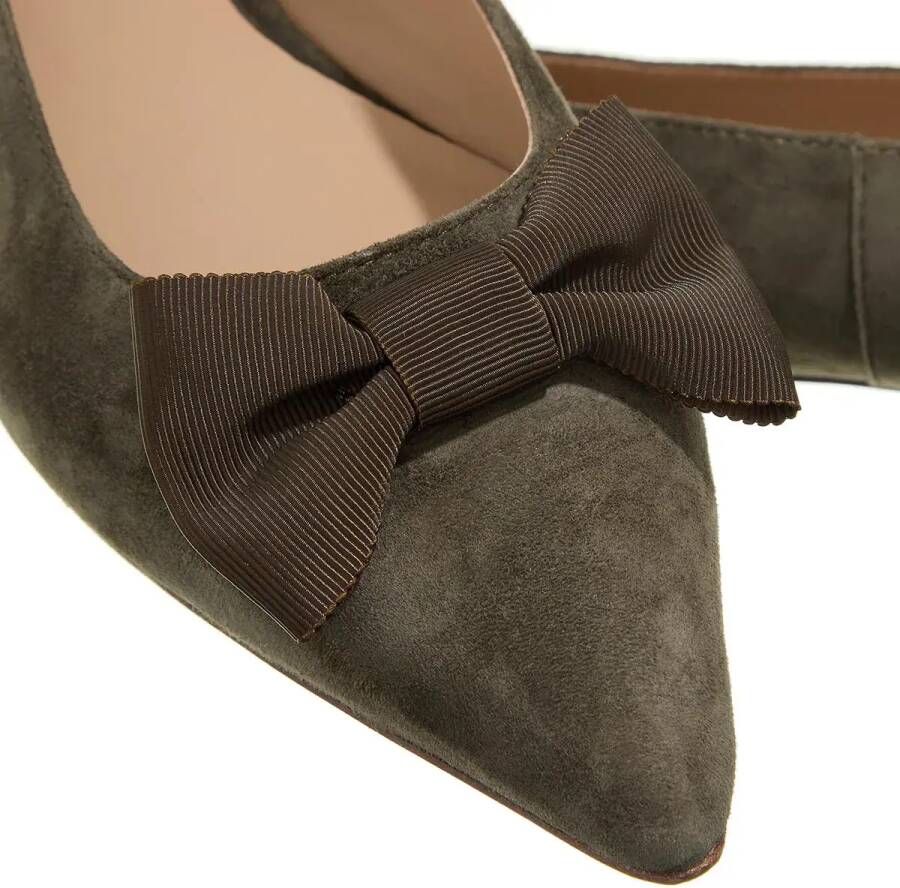 Lauren Ralph Lauren Espadrilles Londyn Bow Flats Ballet in groen