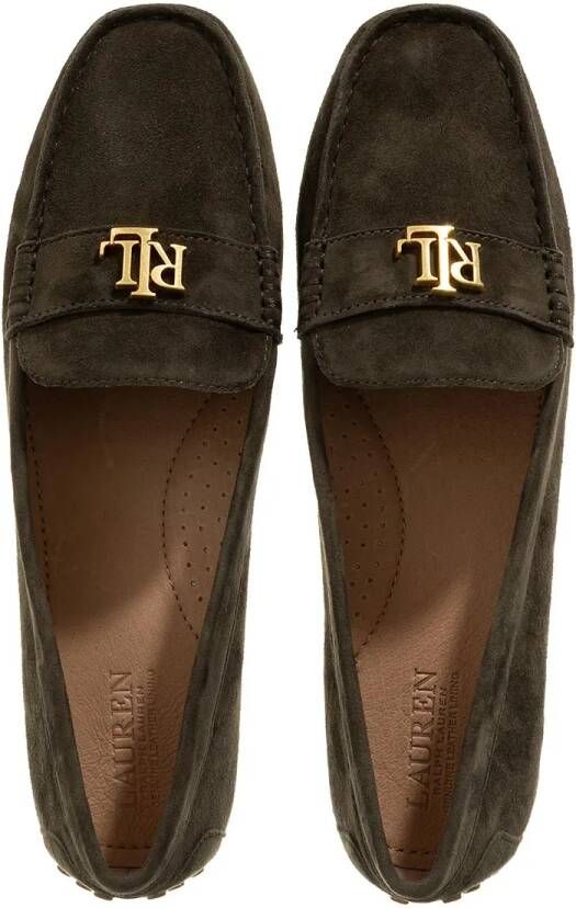 Lauren Ralph Lauren Loafers Barnsbury Flats Casual in groen