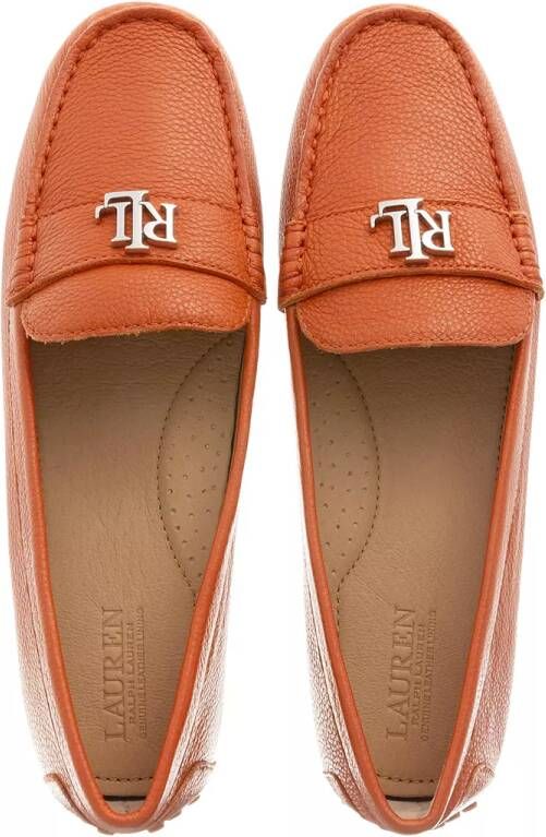 Lauren Ralph Lauren Loafers Barnsbury Flats in oranje