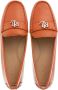 Lauren Ralph Lauren Loafers Barnsbury Flats in oranje - Thumbnail 2