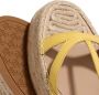 Lauren Ralph Lauren Sandalen Payton Espadrilles Flat in geel - Thumbnail 2