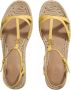 Lauren Ralph Lauren Sandalen Payton Espadrilles Flat in geel - Thumbnail 3