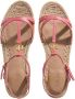 Lauren Ralph Lauren Sandalen Payton Espadrilles Flat in poeder roze - Thumbnail 3