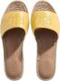 Lauren Ralph Lauren Sandalen Polly Logo Espadrilles Flat in geel - Thumbnail 4