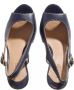 Lauren Ralph Lauren Sandalen Roni Sandals Wedge in blauw - Thumbnail 6