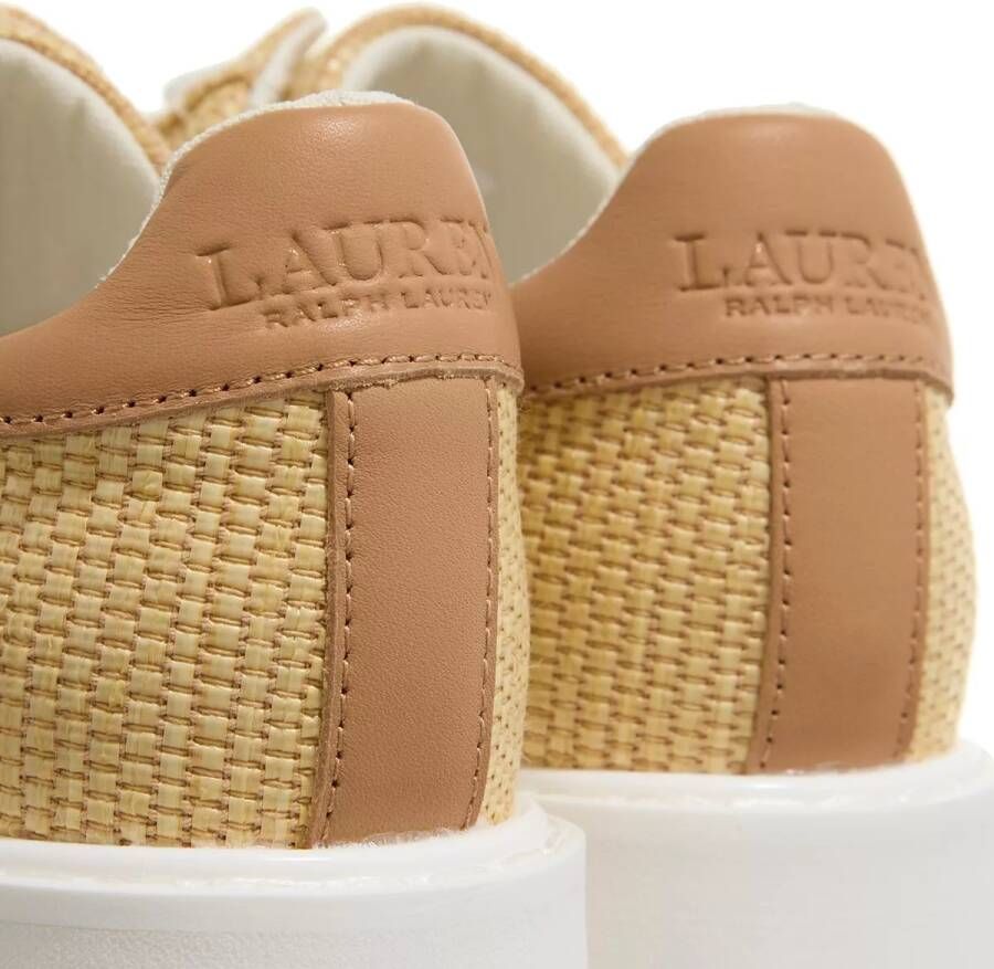 Lauren Ralph Lauren Sneakers Angeline 4 Sneakers Low Top Lace in beige