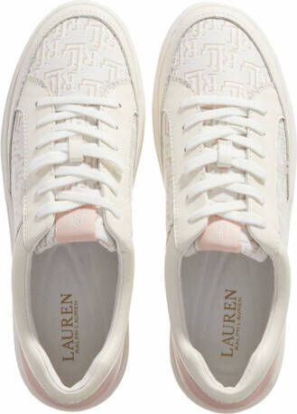 Lauren Ralph Lauren Sneakers Hailey Sneakers Low Top Lace in crème