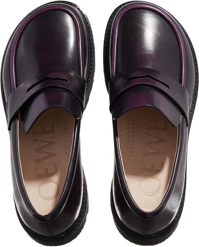 Loewe Loafers Blaze Loafer in paars