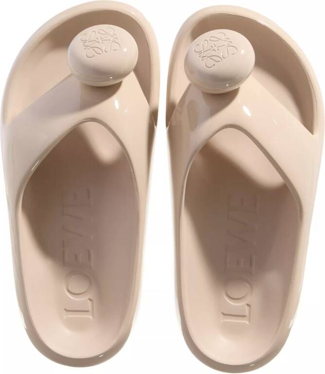 Loewe Sandalen Foam Pebble Sandal in poeder roze